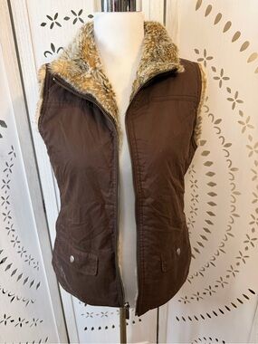 Vintage GAP Corduroy Western Puffer Vest